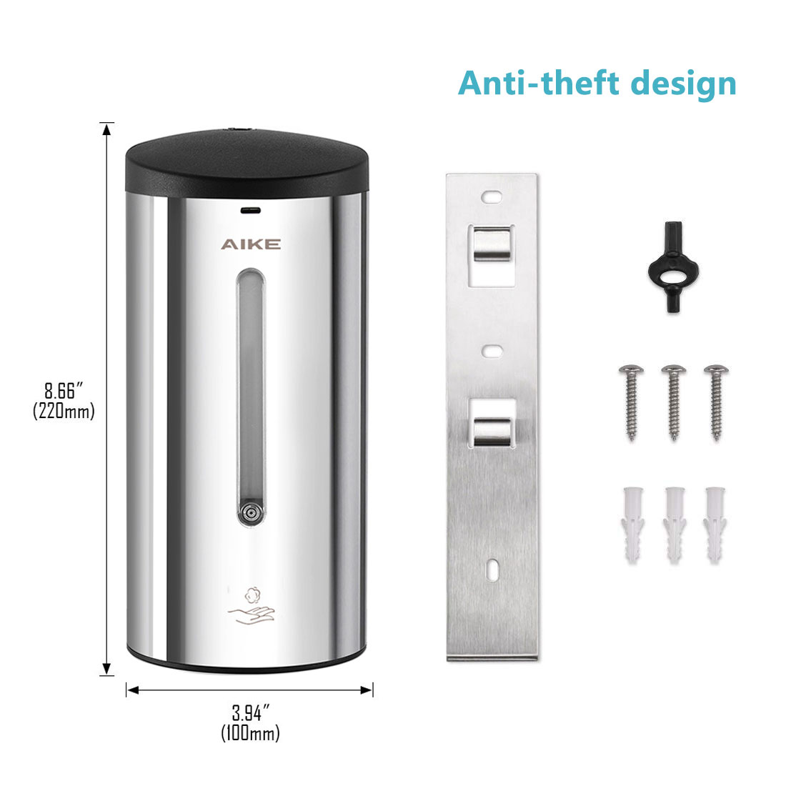 Automatic Foam Soap Dispenser AK1255 Buy China Foam Soap Dispenser, No Touch Foam Soap